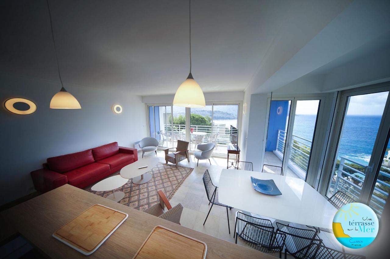Une Terrasse Sur La Mer 3 Pers 2 Chambres Vue Mer Cassis Exterior photo