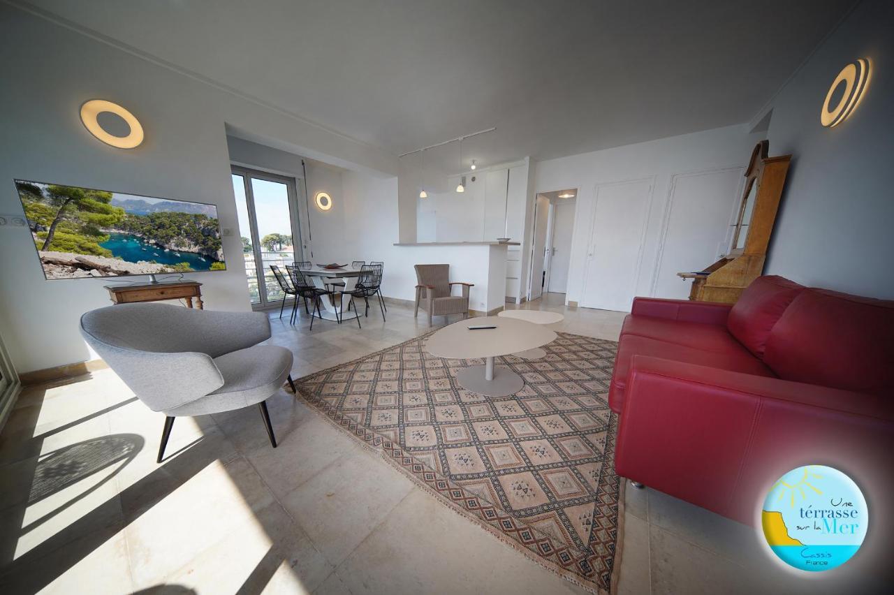 Une Terrasse Sur La Mer 3 Pers 2 Chambres Vue Mer Cassis Exterior photo