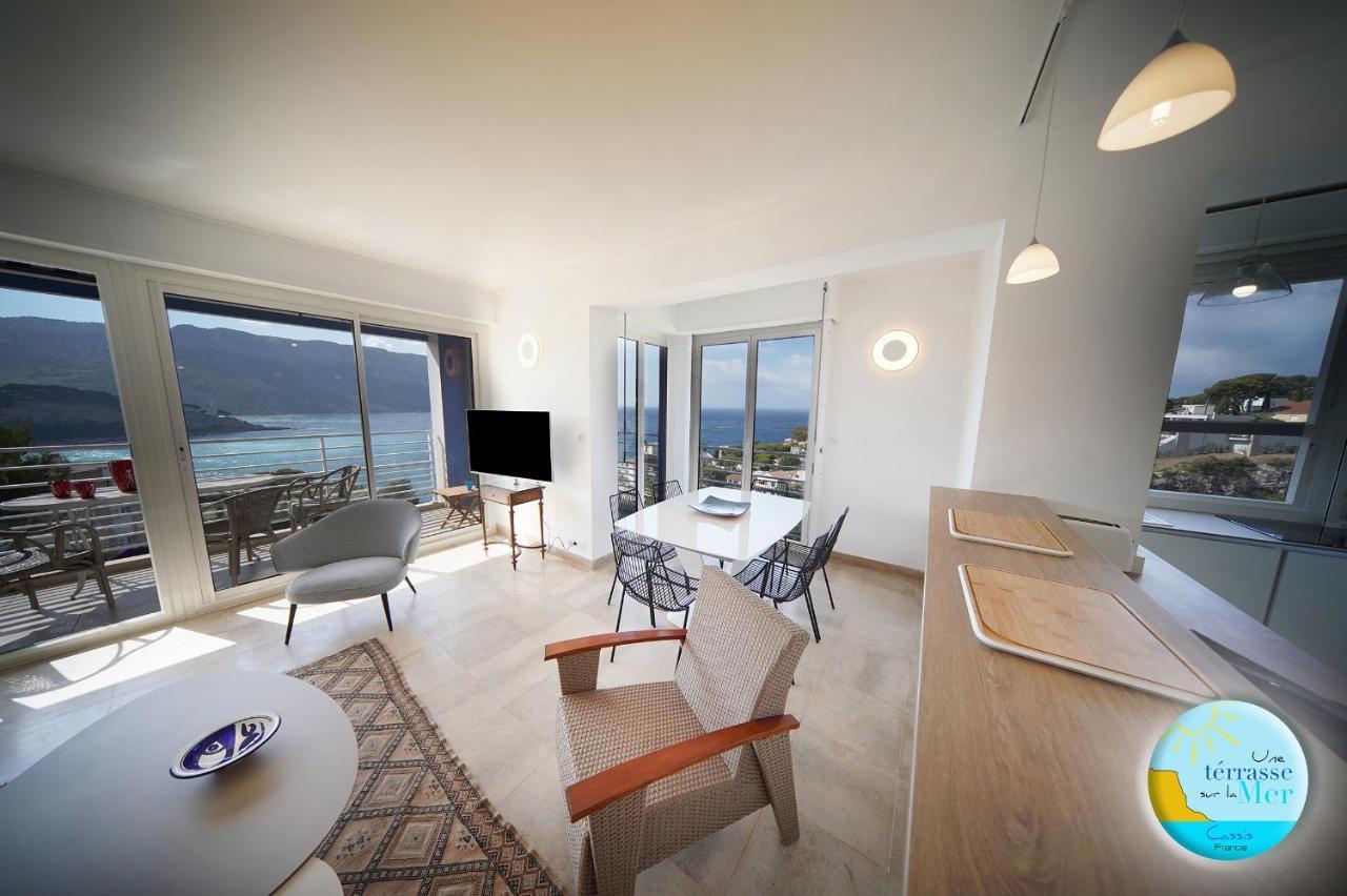 Une Terrasse Sur La Mer 3 Pers 2 Chambres Vue Mer Cassis Exterior photo